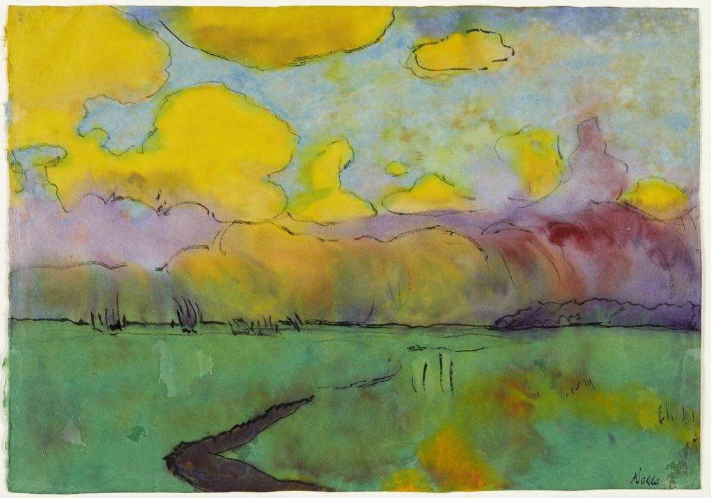 Nordfriesische Landschaft - Emil Nolde 