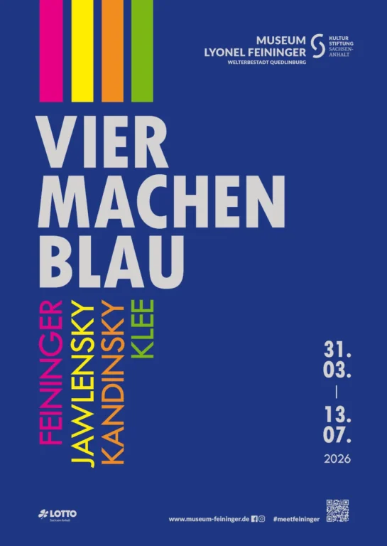 Vier machen Blau | Feininger · Jawlensky · Kandinsky · Klee 