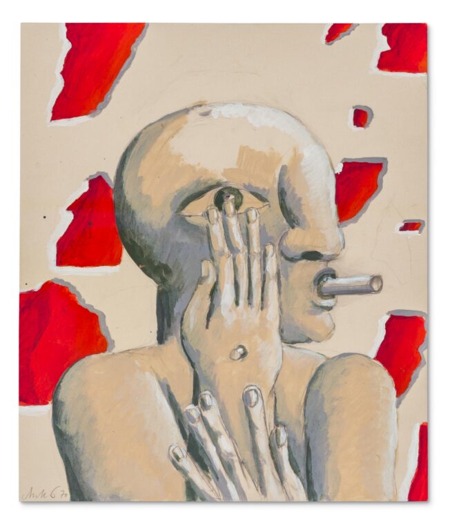 Ohne Titel - Horst Antes 