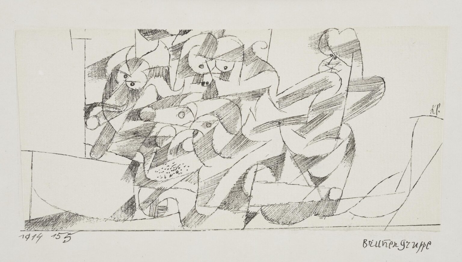 Brunnengruppe - Paul Klee 