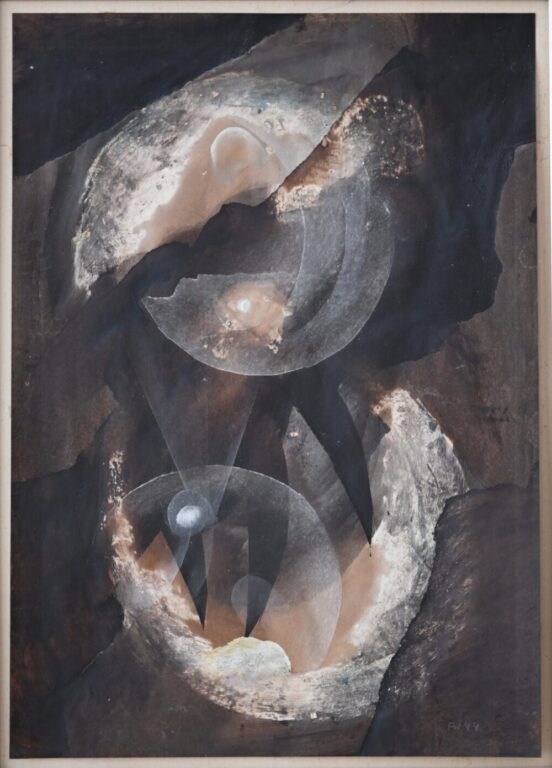 THE NIGHT TOUCHES THE EARTH. FRITZ WINTER’S COSMOS OF THE 1930S AND 40S 