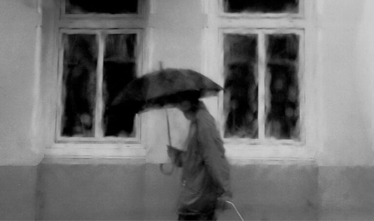 Hamburg eine Regenfahrt (die Farbe grau) - Jutta Schwöbel 