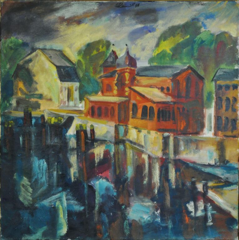 Am Saaler Wehr – E-Werk - Gerhard Reinisch 