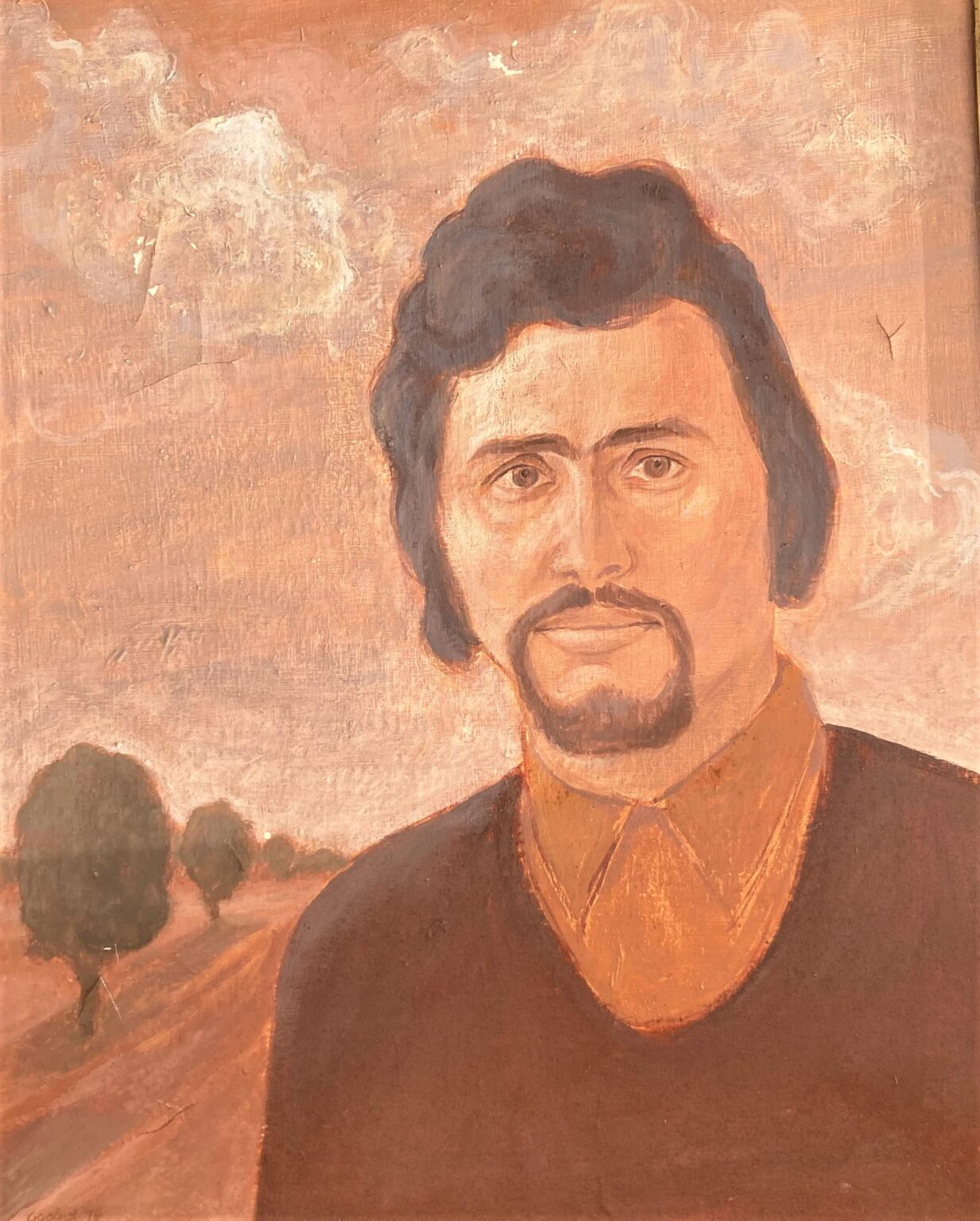 Selbstbildnis - Hans-Hubertus Gaebel 