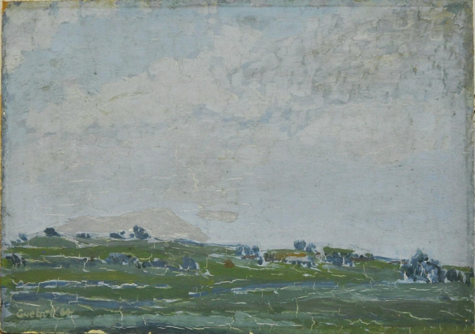 kleine Landschaft - Hans-Hubertus Gaebel 