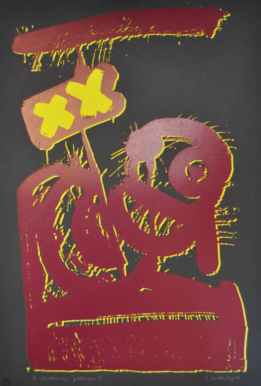 Schildwurm Gelbkreutz 