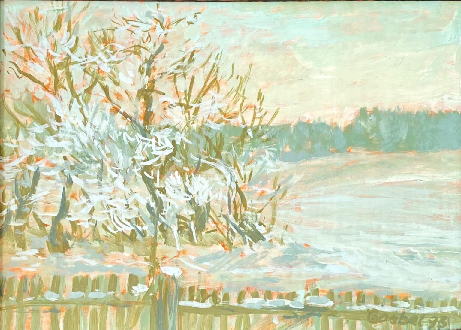 Winter am See - Hans-Hubertus Gaebel 