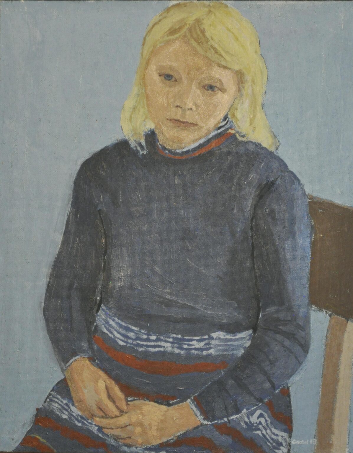 Blondes Mädchen - Hans-Hubertus Gaebel 