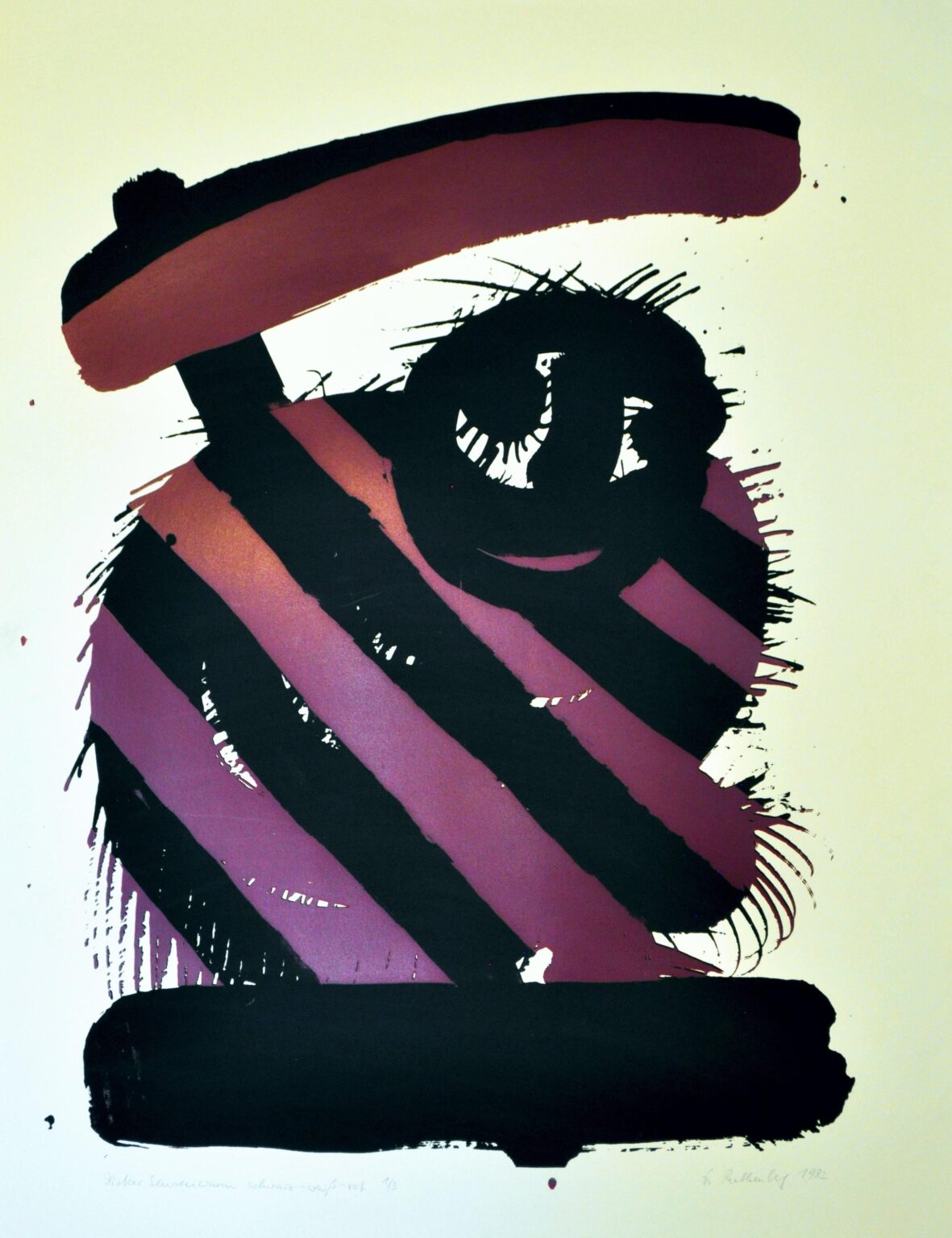 Sensenwurm bunt - Eckehart Ruthenberg 