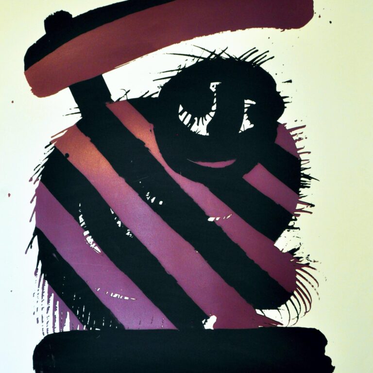 Sensenwurm bunt - Eckehart Ruthenberg 