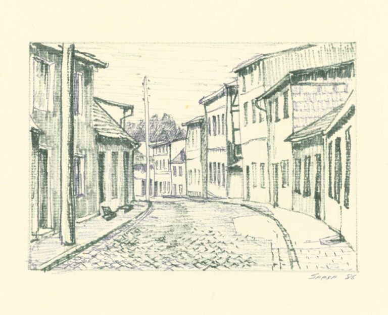 Parchim Neue Mauerstraße - Paul-Oskar Seese 