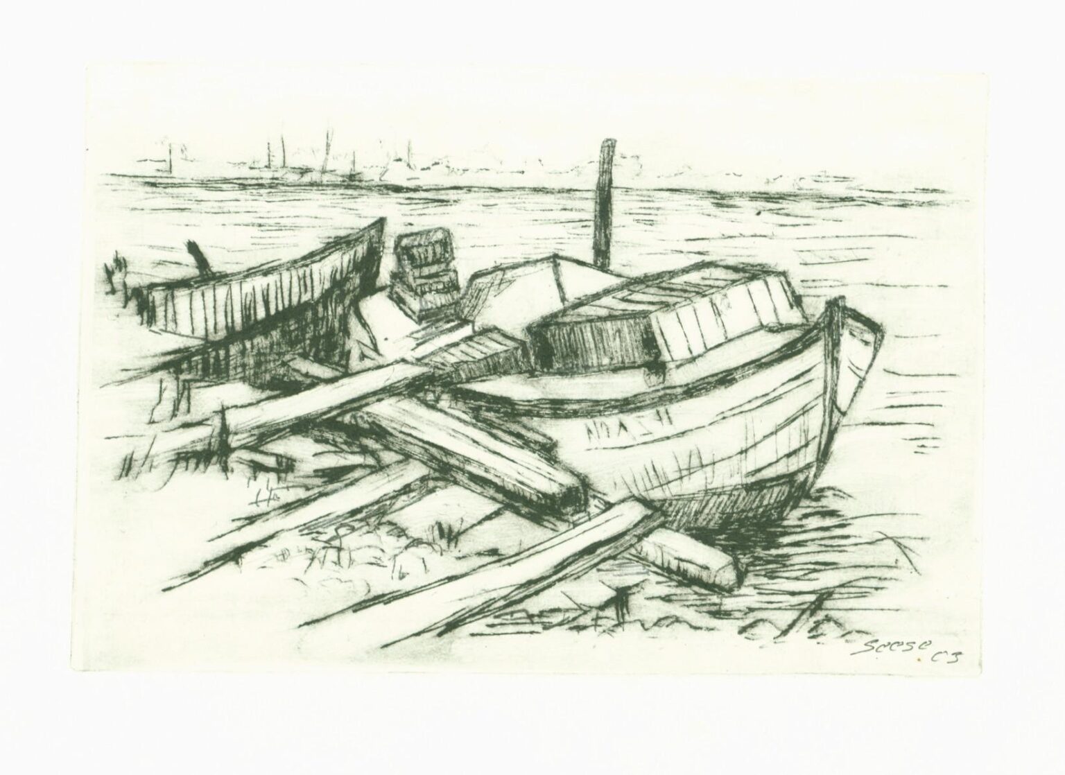 Fischerboot - Paul-Oskar Seese 