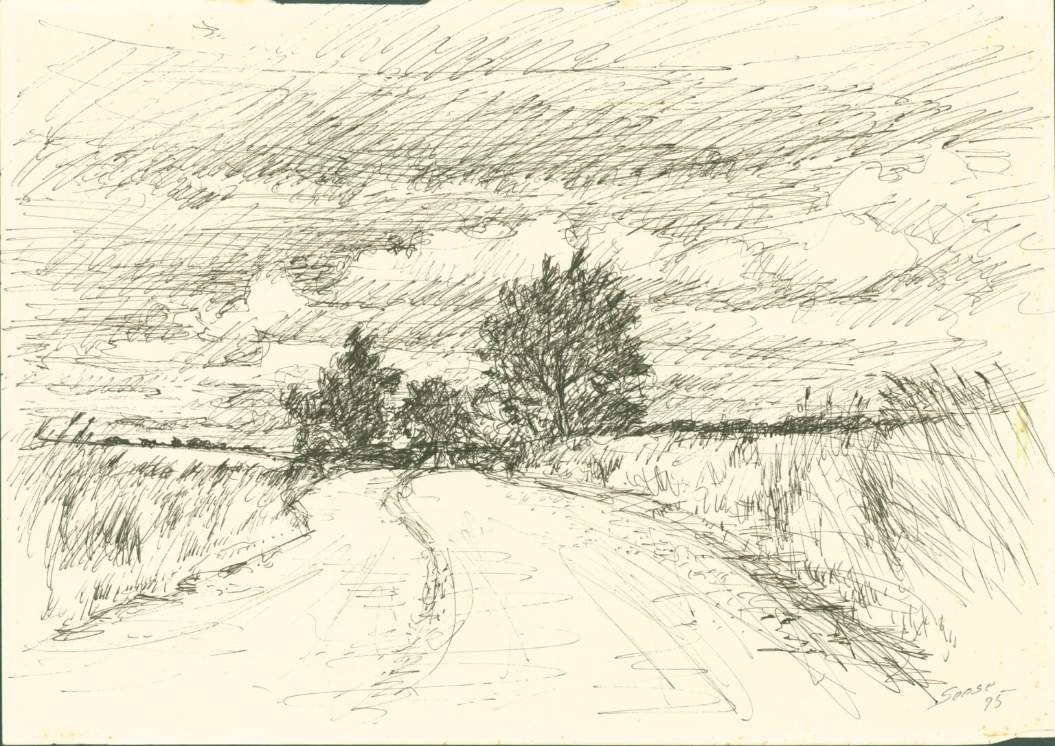 Feldweg - Paul-Oskar Seese 