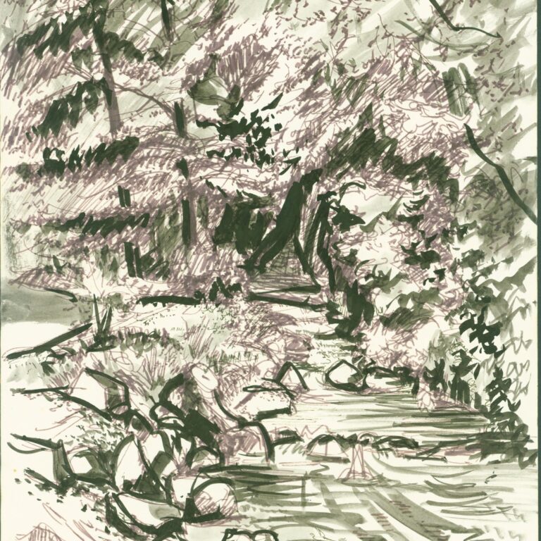 Bachlandschaft - Paul-Oskar Seese 