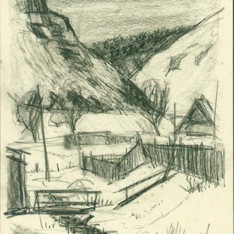 Berglandschaft - Paul-Oskar Seese 