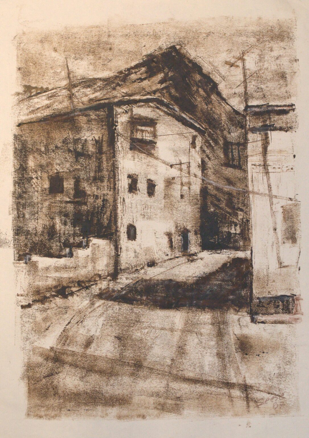 Stadtlandschaft (Tirol) - Paul-Oskar Seese 