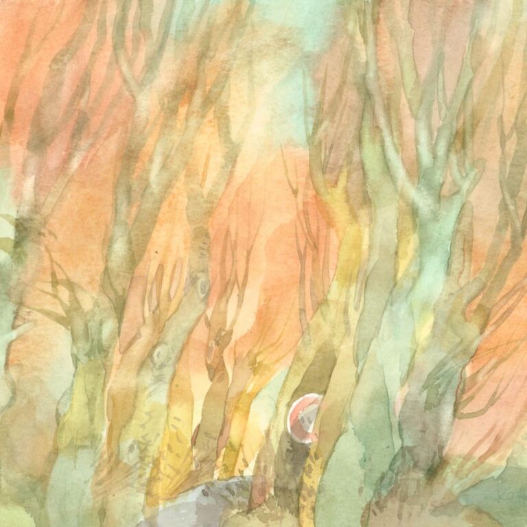 (Meckl.) Flammender Frühling - Helga Kaffke 