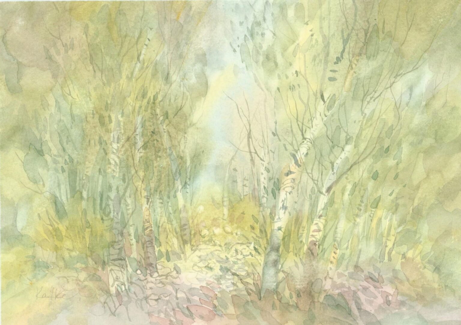 (Meckl.) Birkenhain - Helga Kaffke 