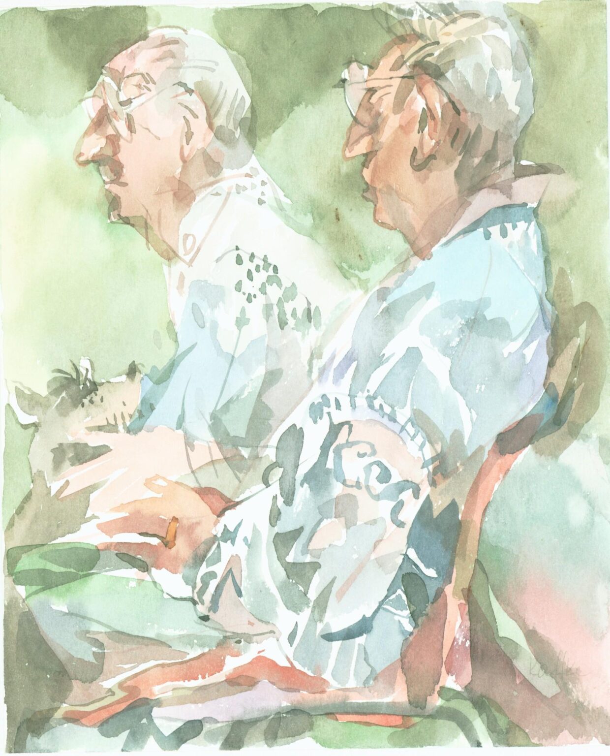 (Irl) Claude und Joseph, unsere f&uuml;hrsorglichen Gouvernanten - Helga Kaffke 