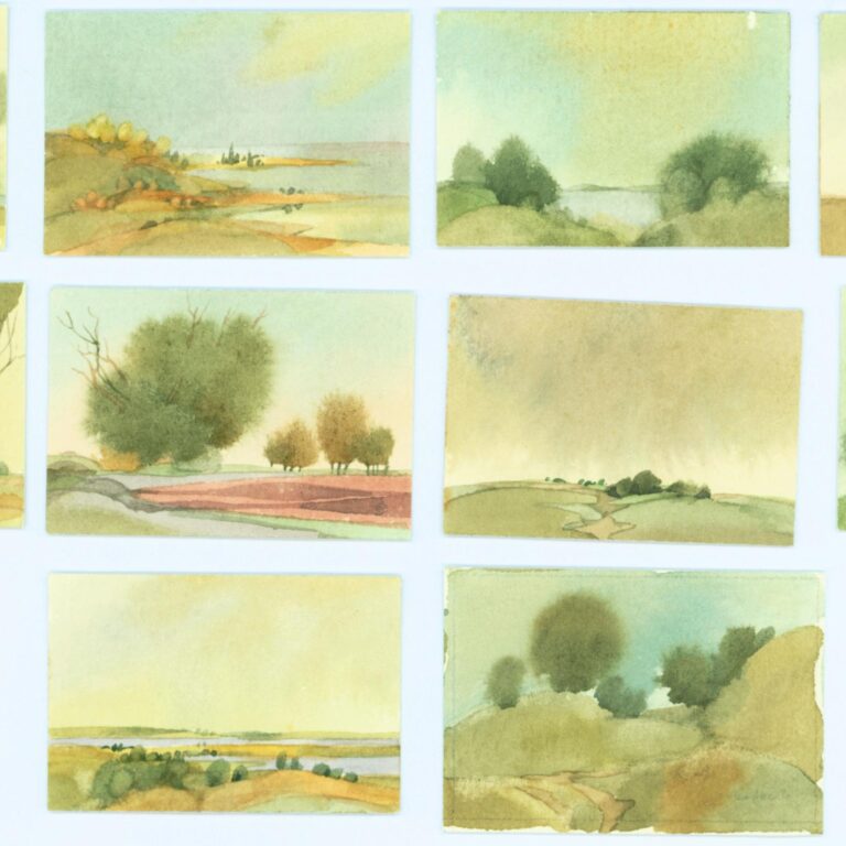 (Meckl) zehn Miniaturen - Helga Kaffke 