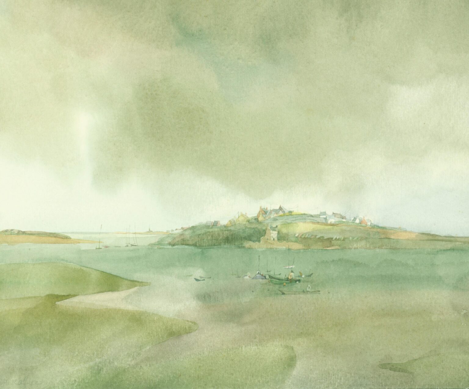 (Frank) An der Penze, Bretagne - Helga Kaffke 