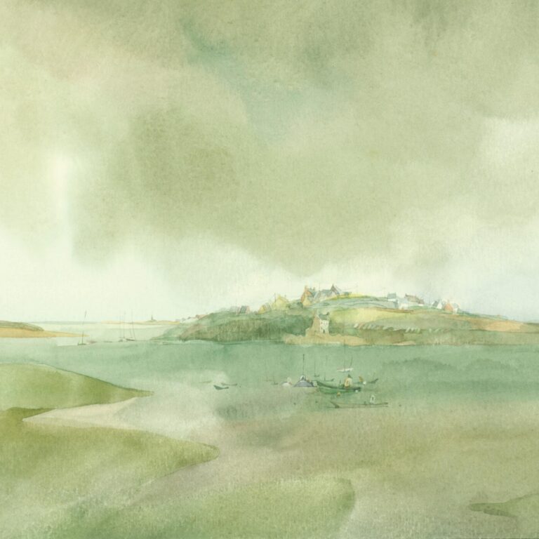 (Frank) An der Penze, Bretagne - Helga Kaffke 