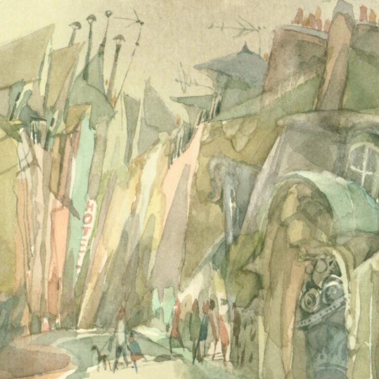 (Frank) Rue Beffroy - Helga Kaffke 