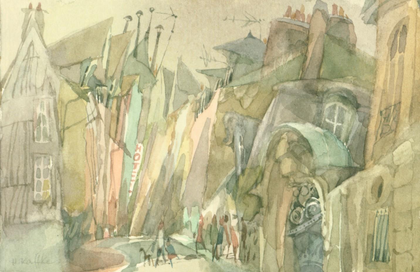 (Frank) Rue Beffroy - Helga Kaffke 