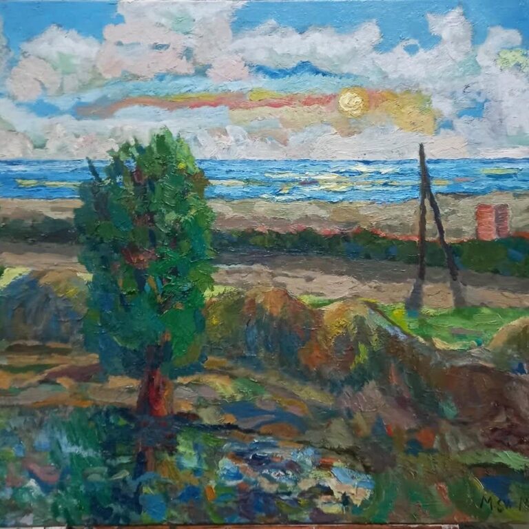 Sommer am Strand - Mads Svendsen-Merbeth 