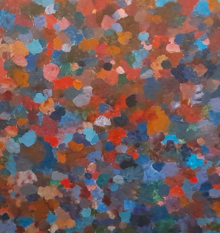 Blau-Rotes-Fleckenbild - Mads Svendsen-Merbeth 