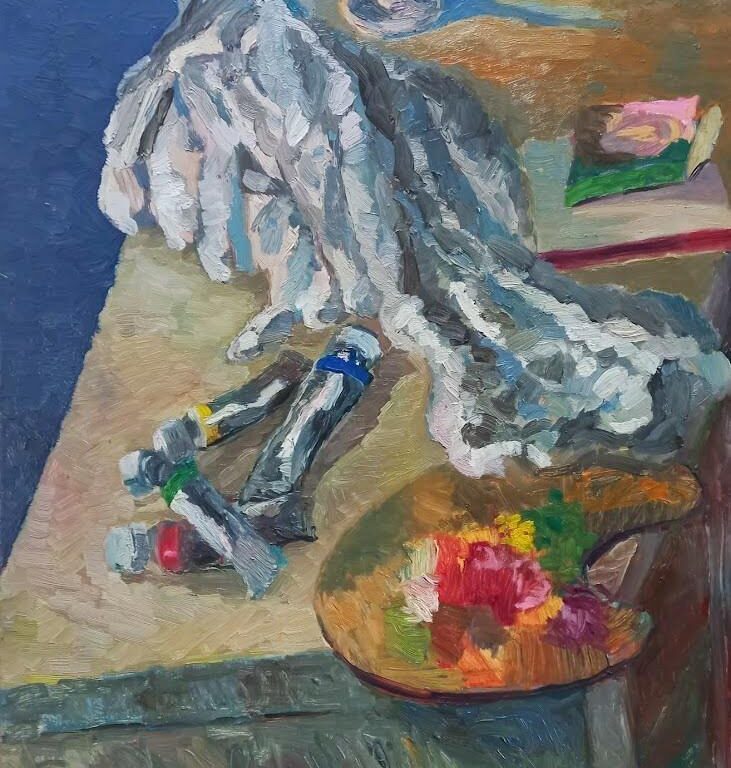 Aufstellung mit Tuch - Mads Svendsen-Merbeth 