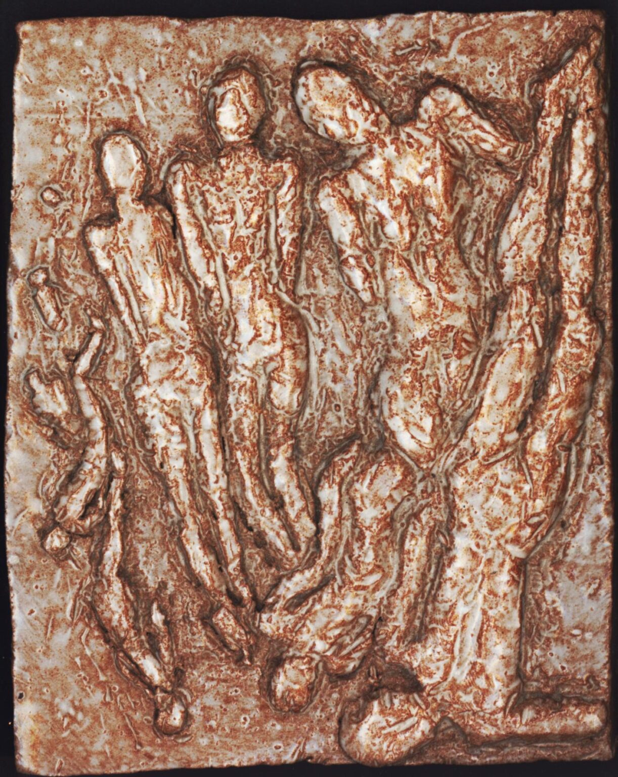 Menschen am Strand - Hans-Hubertus Gaebel 