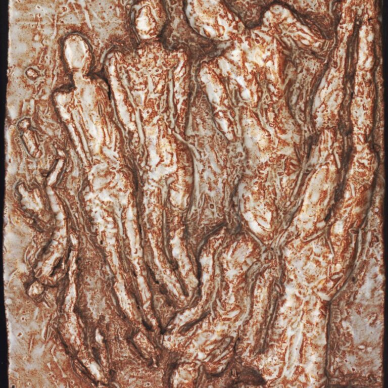 Menschen am Strand - Hans-Hubertus Gaebel 