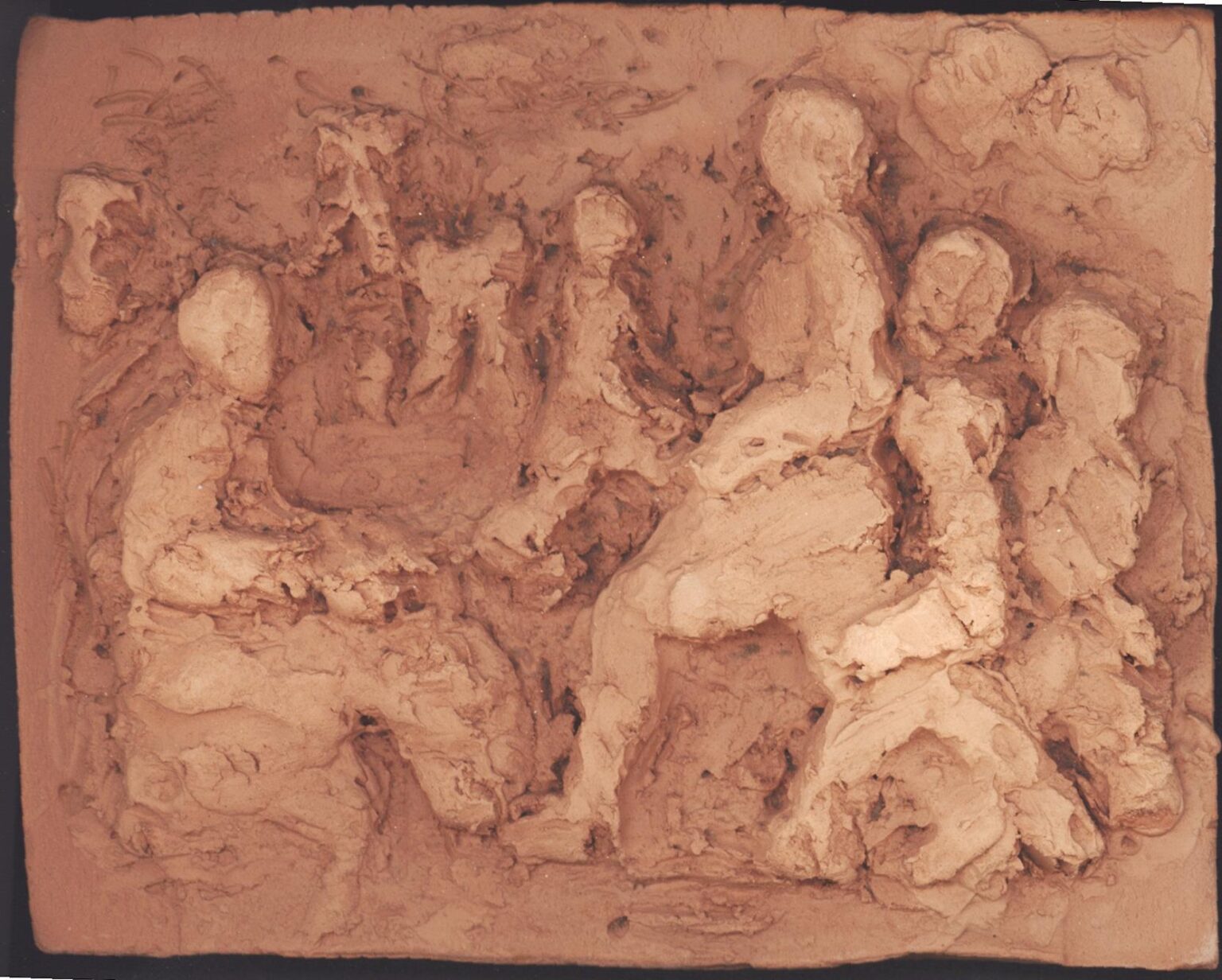 Menschen auf dem Spielplatz - Hans-Hubertus Gaebel 