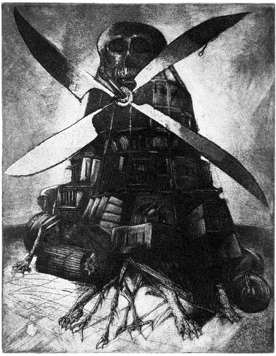 Neue Windmühle für Don Quichote - Winfried Wolk 