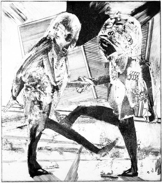 Brüderliche Begegnung - Winfried Wolk 