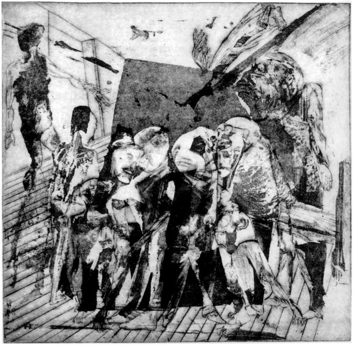 Im Bruderkuss verbunden - Winfried Wolk 