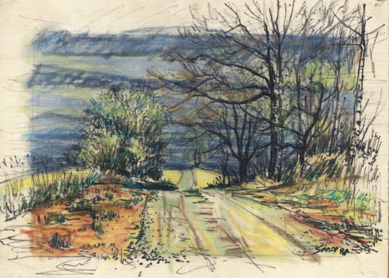 Feldweg - Paul-Oskar Seese 