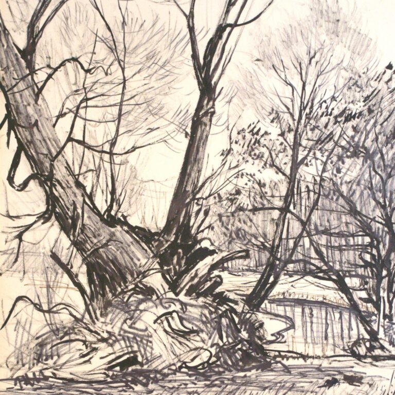 Weide am See - Paul-Oskar Seese 