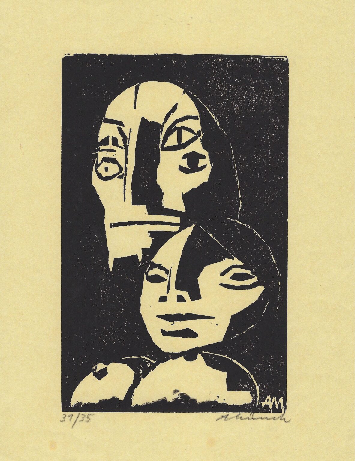 Faust-Mephisto und Kutisane - Armin M&uuml;nch 