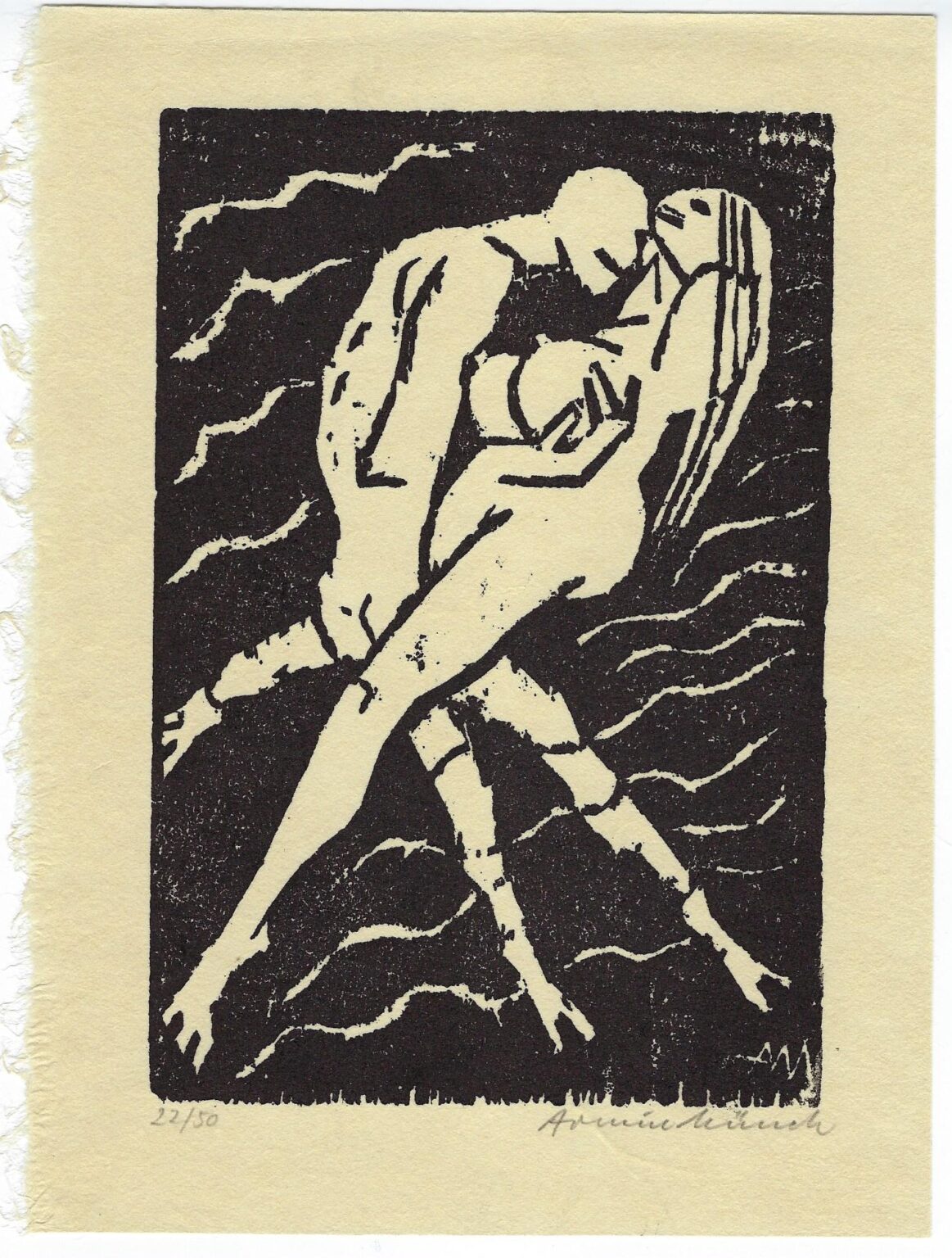 Liebesakt im Meer - Armin M&uuml;nch 