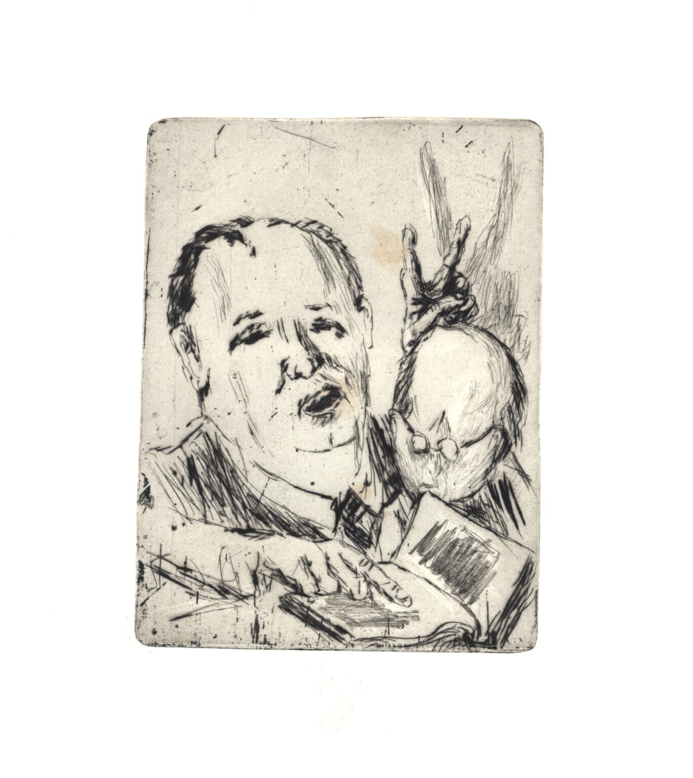 Gorbatschow mit Genscher - Joachim John 