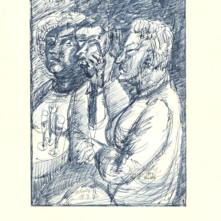 In der Nachtbar - Eckehart Ruthenberg 