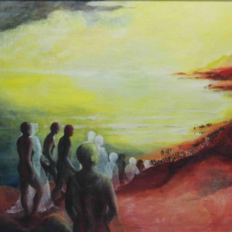 Auf dem Weg ins Licht (rechts) - Klaus Illner 