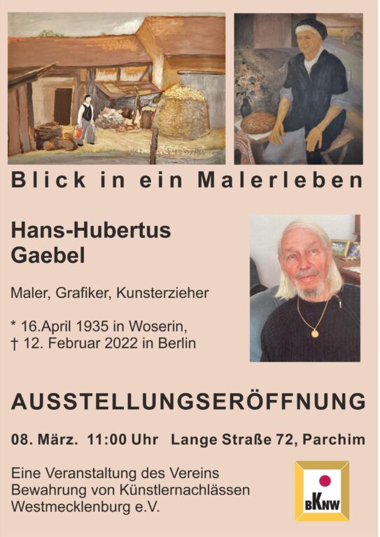Blick in ein Malerleben - Hans-Hubertus Gaebel 