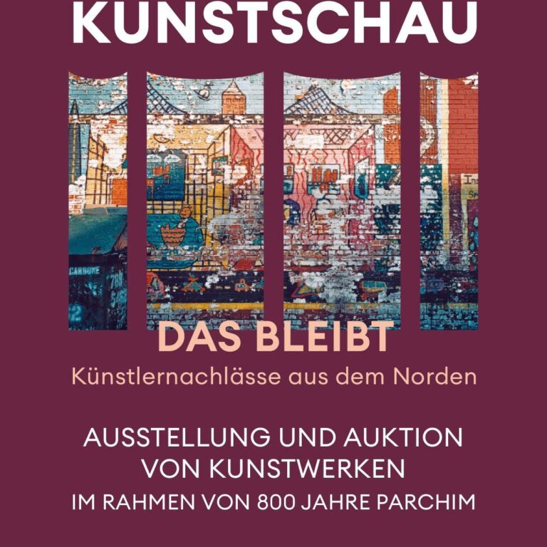 Kunstschau 2026 „DAS BLEIBT“ - Eckehart Ruthenberg, Gerhard Reinisch, Hans-Hubertus Gaebel, Helga Kaffke, Jutta Schwöbel, Klaus Illner, Paul-Oskar Seese, Winfried Wolk 
