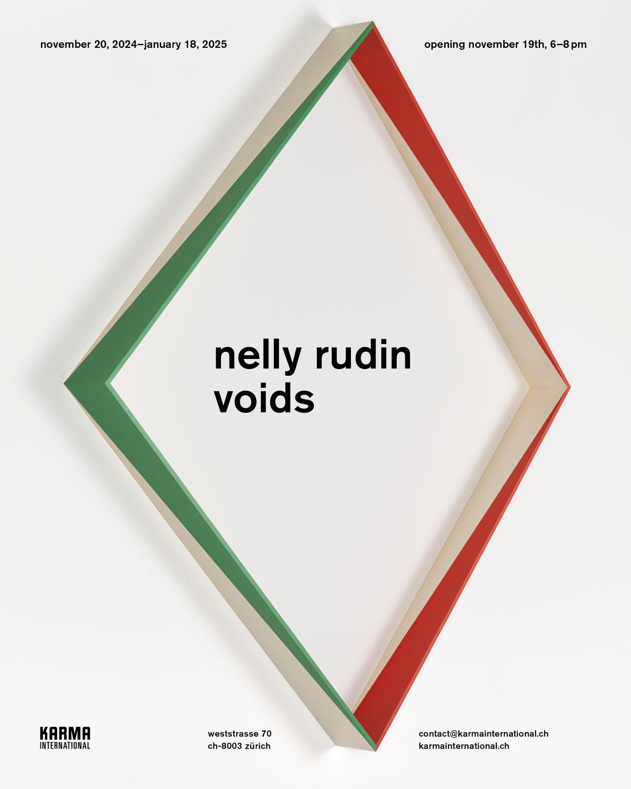 nelly rudin &ndash; voids - nelly rudin 