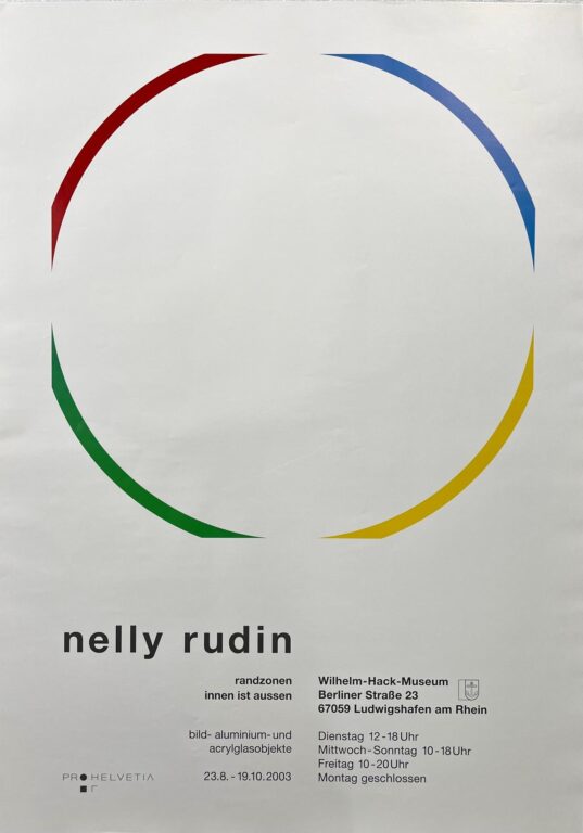 randzonen: innen ist aussen – bilder und objekte - nelly rudin 