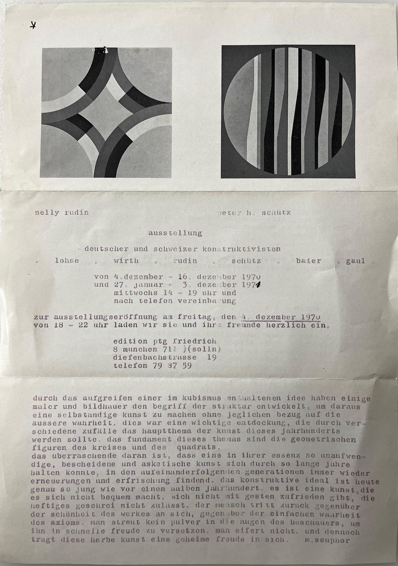 nelly rudin peter h. sch&uuml;tz - nelly rudin 