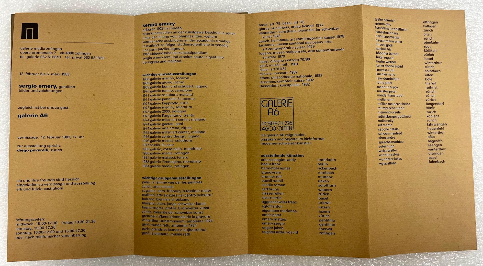 galerie A6 zu Gast bei galerie media, zofingen - nelly rudin 